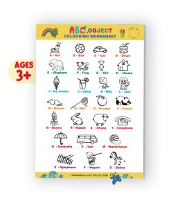 ABC Object Coloring Chart