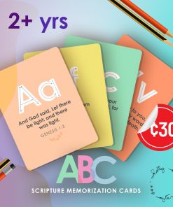 Alternative view of ABC Scripture Memorization Cards